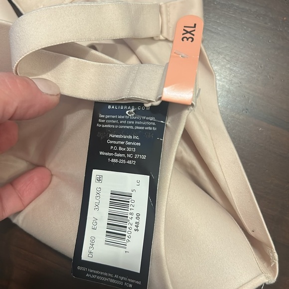 Bali Cool Comfort Beige Bra Size 3XL
Revolution Soft Touch Perfect WireFree Bra - Picture 4 of 11